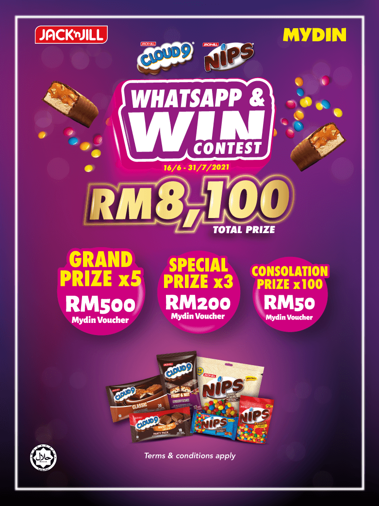 TERMS AND CONDITIONS WhatsApp & Win Contest!